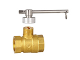 Brass lock valve