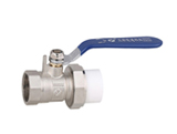 PP-R Inner Wire Ball Valve (Brass Nickel Plating)