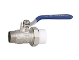 PP-R Outer Wire Ball Valve (Brass Nickel Plating)