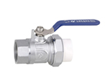 PP-R Full-diameter Inner Wire Ball Valve (Copper Ball Chromium Plating)