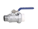 PP-R Full-diameter Outer Wire Loop Ball Valve (Copper Ball Chromium Plating)