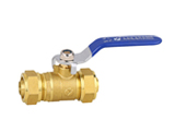 Brass Aluminum Plastic Tube Ball Valve (Double-clip)