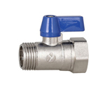 Brass light mini ball valve (butterfly handle type)