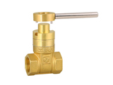 Magnetic locking valve