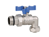 Clamp butterfly backwater valve