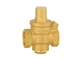 Brass piston relief valve